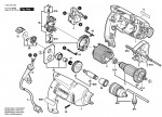 Bosch 0 603 387 085 PSB 500 Percussion Drill 230 V / GB Spare Parts PSB500